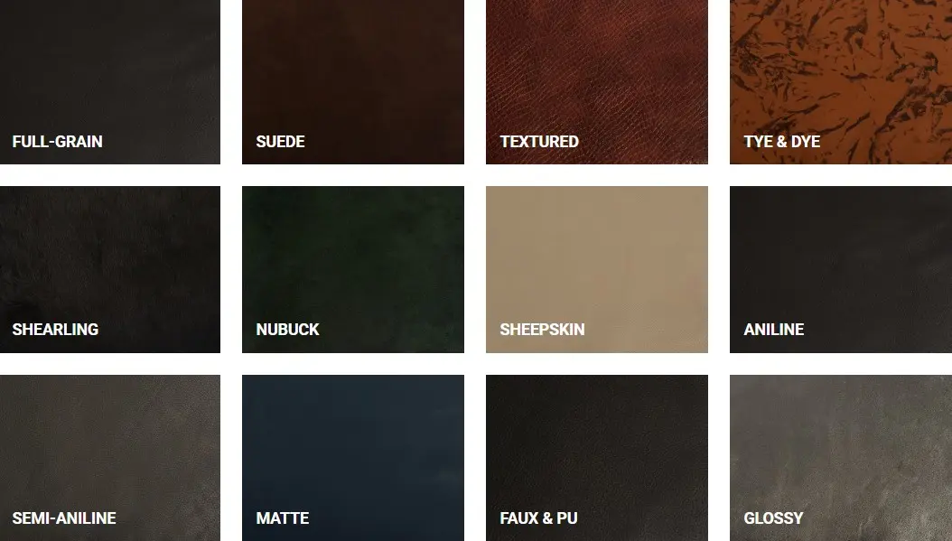 Leather Types