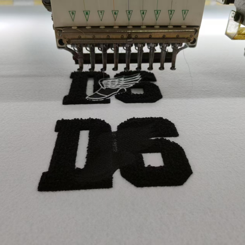 chenille-embroidery-letter-patch-apparel-manufacturing-process