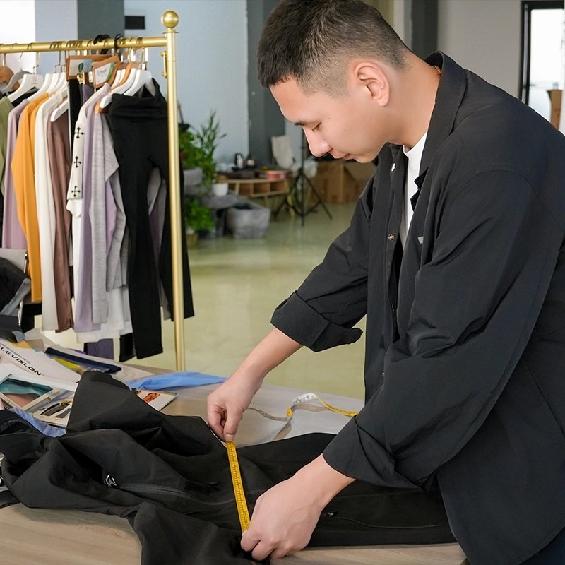 leather jacket manufacturer sample fitting measurement process