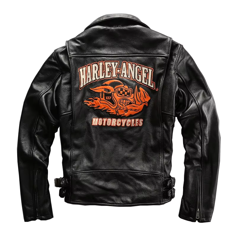 leather and textile motorcycle jacket materials