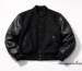 Premium all black varsity jacket with tonal embroidery on white background — featured image for 2026 style guide