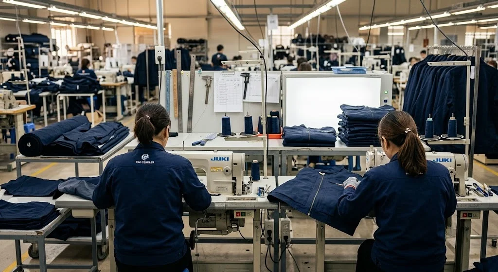 RaceApparelCUS OEM custom workwear jacket production