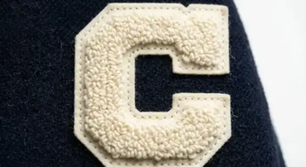 Chenille patch customization on wholesale letterman jackets