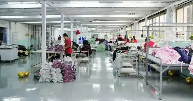 Small-batch cut and sew jacket production for a startup order