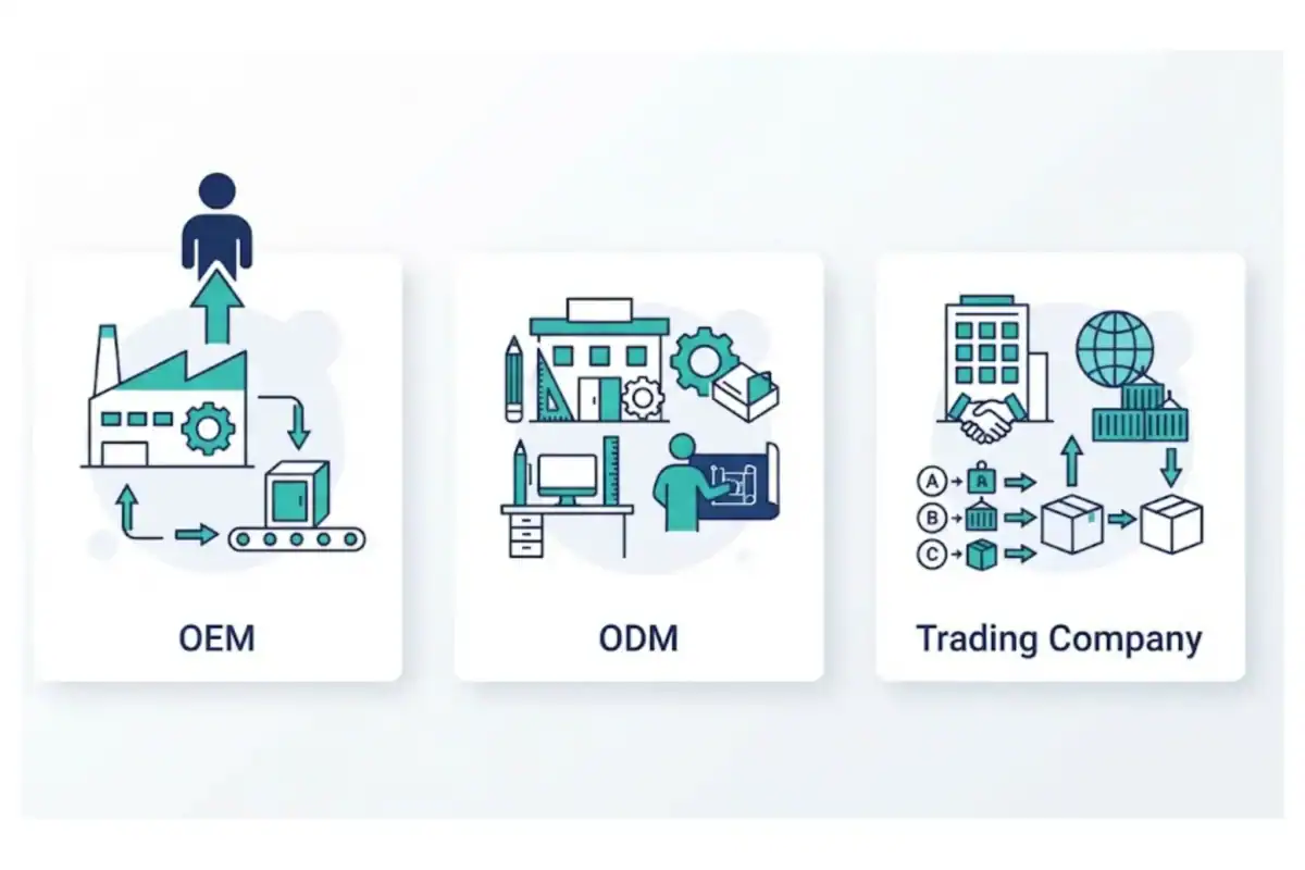 OEM and ODM clothing manufacturer types in China compared