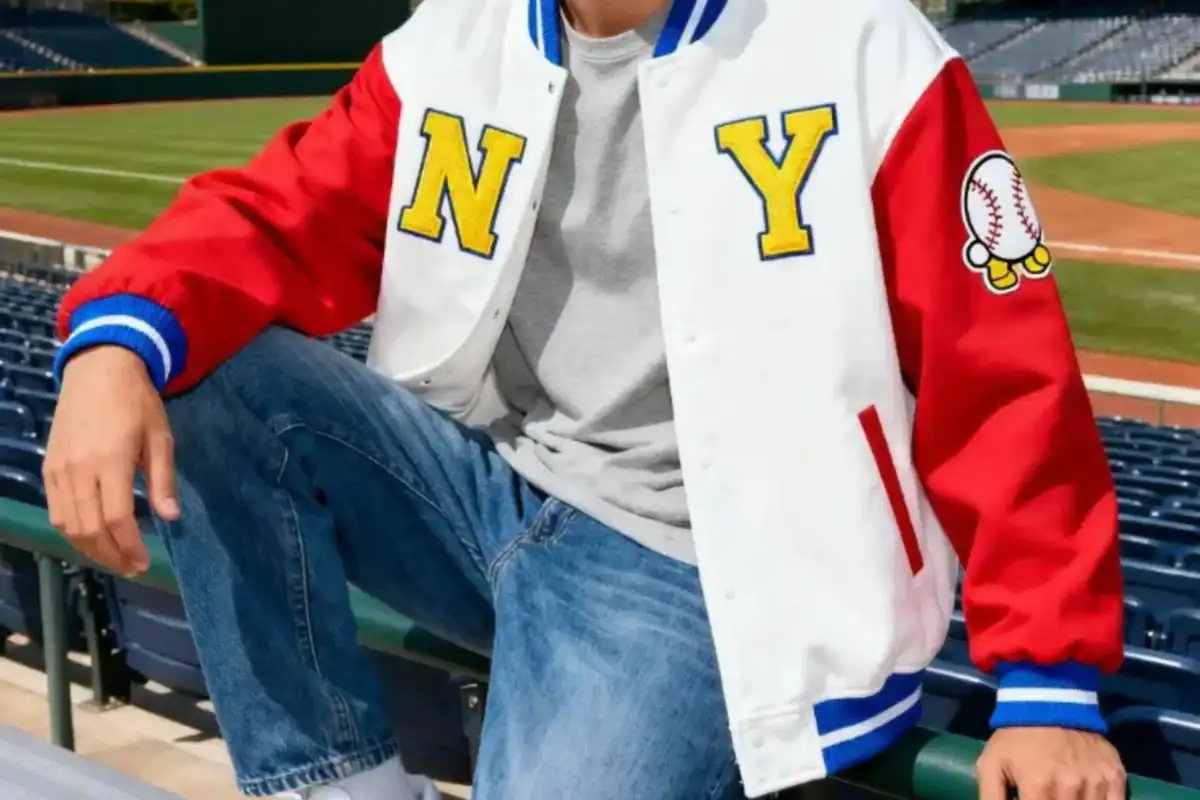 OEM and private label varsity jacket samples compared side by side